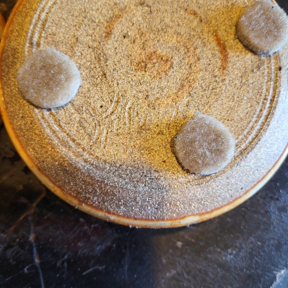 Mid-Century Modern Japanese Ceramic Trinket Dish w/ Fish Lid Signed - Picture 6 of 13